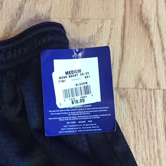 2 pair of athletic shorts in size medium, both black - Picture 6 of 13